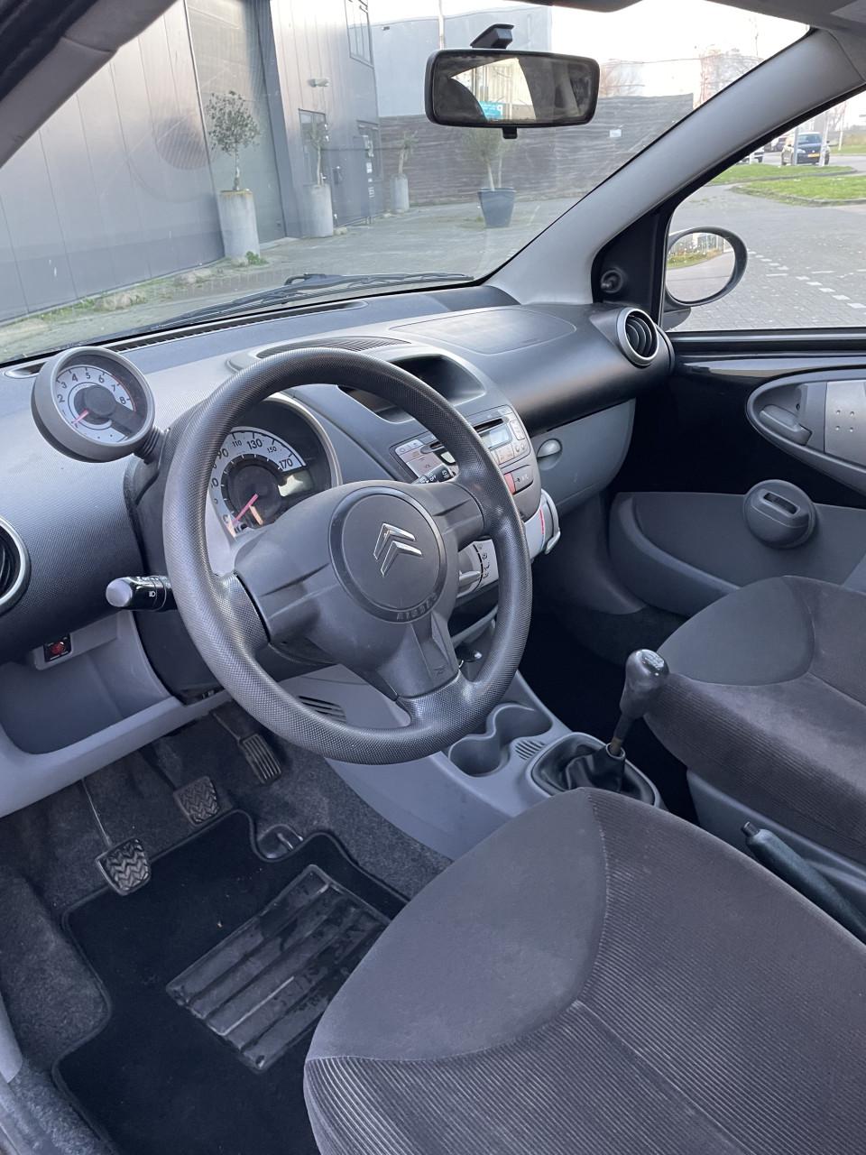 Citroën C1 1.0 5-DRS 2008 Zwart | NAP | NIEUWE APK!