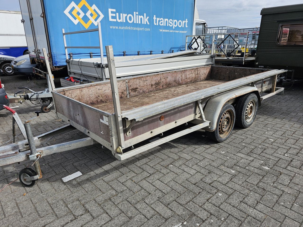 Atec aanhanger dubbelasser