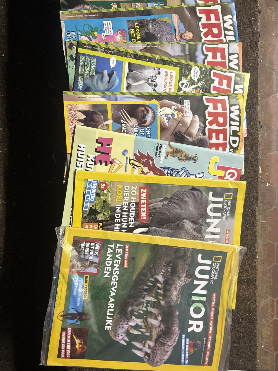 Tijdschrift kinderen 8 stuks