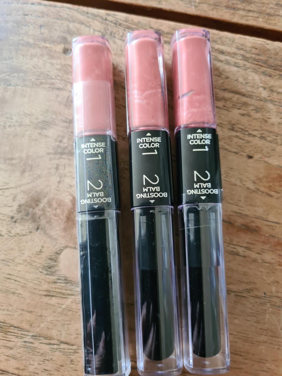4 Nieuwe L'Oréal Paris Infallible Lippenstiften 801 en 213