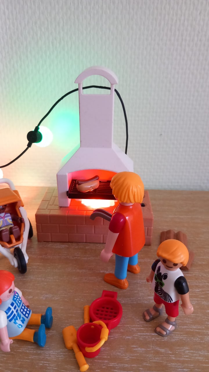 Playmobil barbecuefeestje in de tuin set 9272