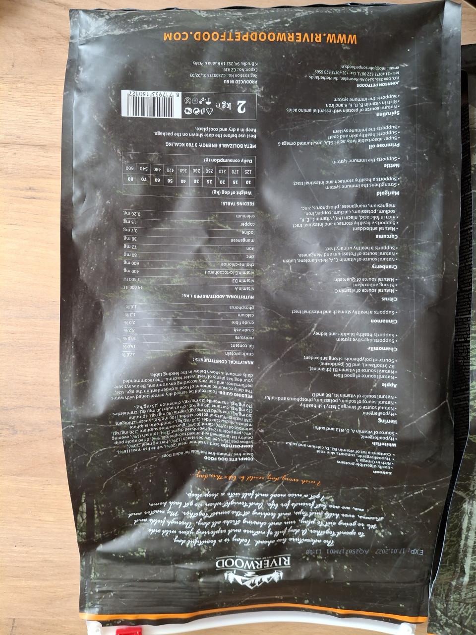 Hondenvoer Riverwood