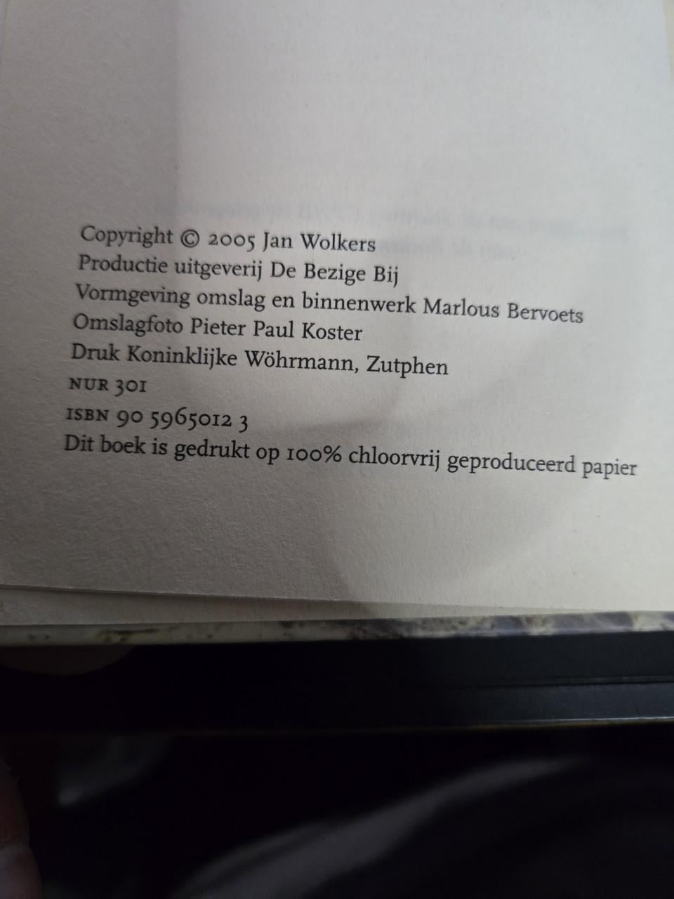 Boek Zomerhitte.Auteur: Jan Wolkers. Boekenweekgeschenk van 2005