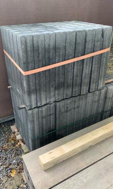 Palissades nieuw antraciet.