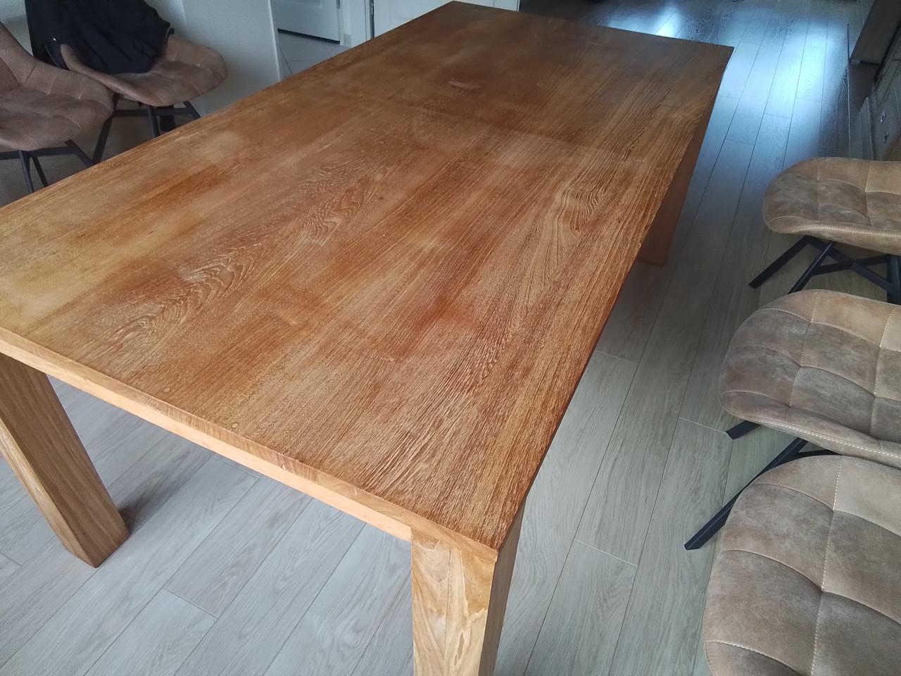 Teak eettafel