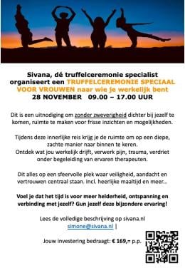 Truffelceremonie voor vrouwen