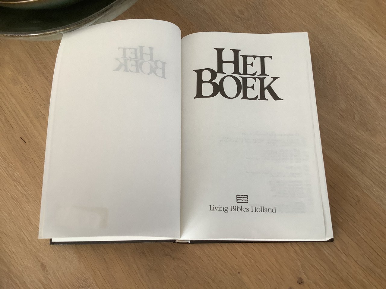 De Bijbel - Het Boek