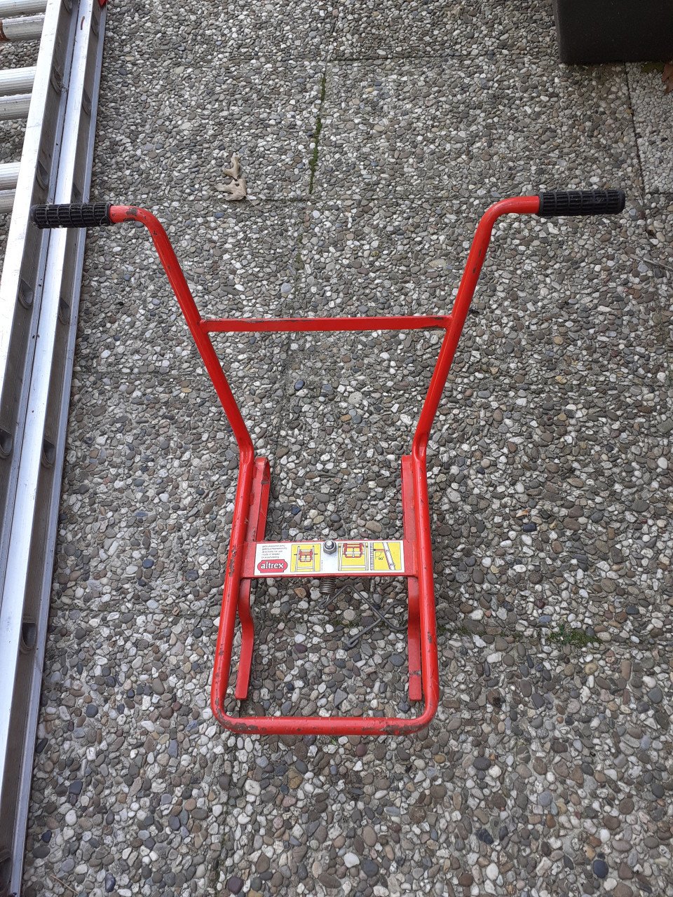 Altrex Aluminium ladder incl. muurafhouder