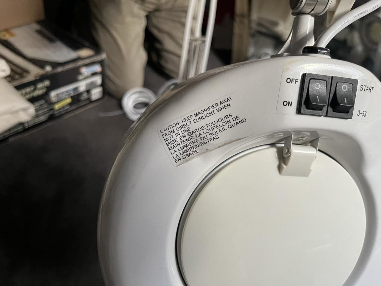 Loeplamp m verlichting LTS 120