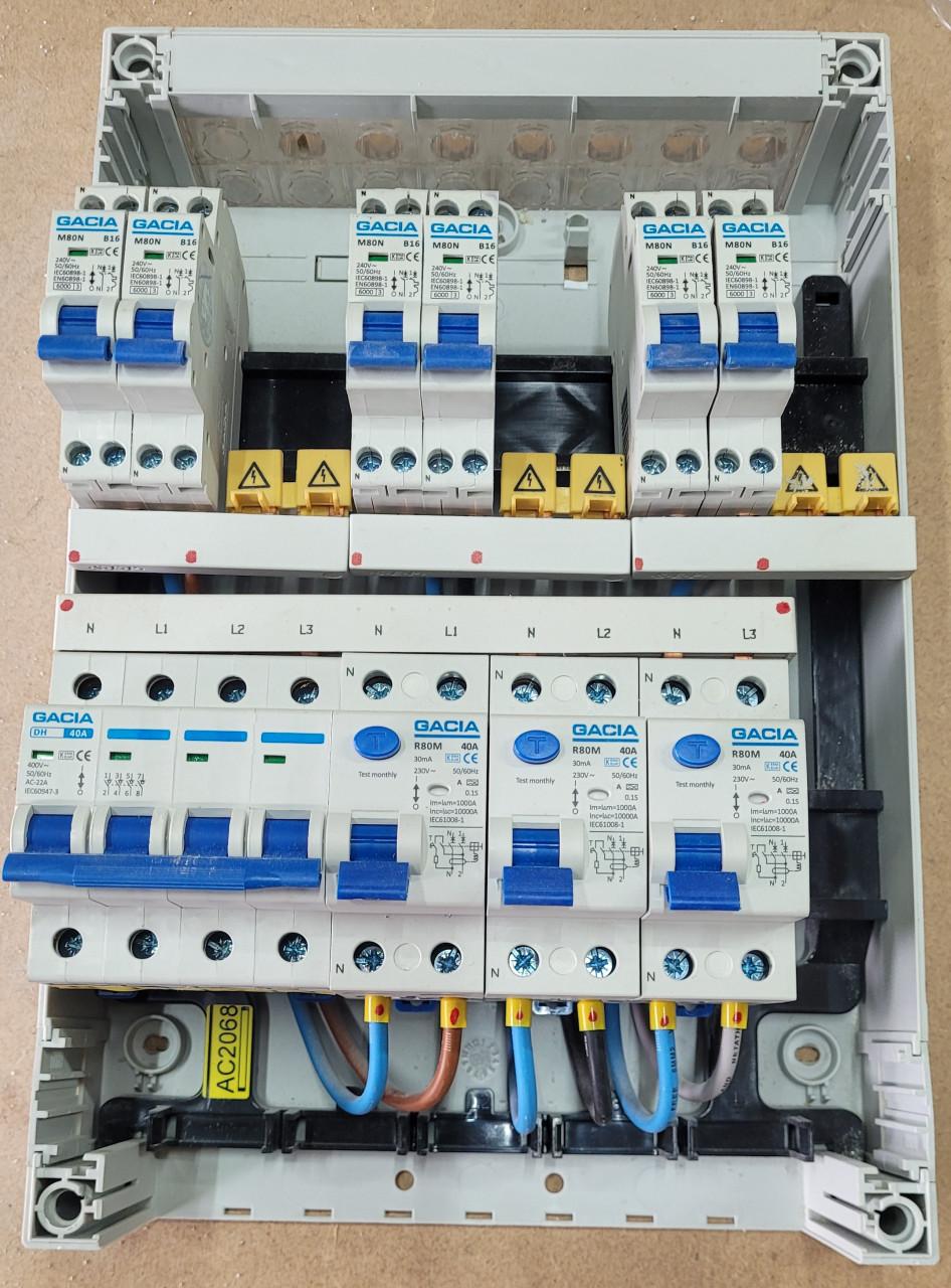 Garcia groepenkast 220x330mm geschikt voor 3 fasen