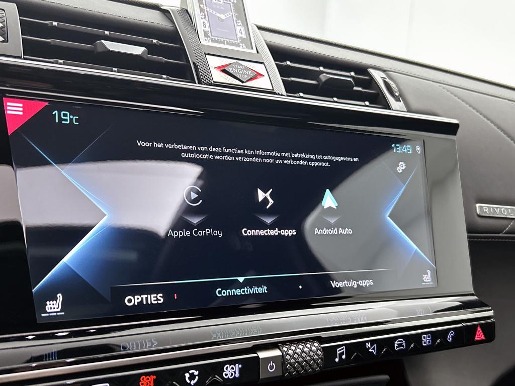 Ds Ds 7 crossback e-tense awd 300pk automaat rivoli | zwart leder | adaptie