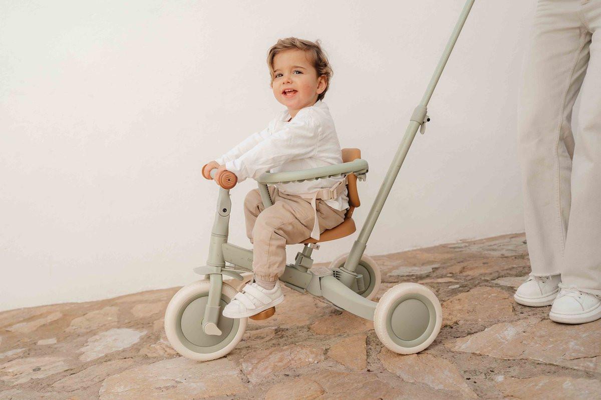 Little Dutch 3 in 1 driewieler groen