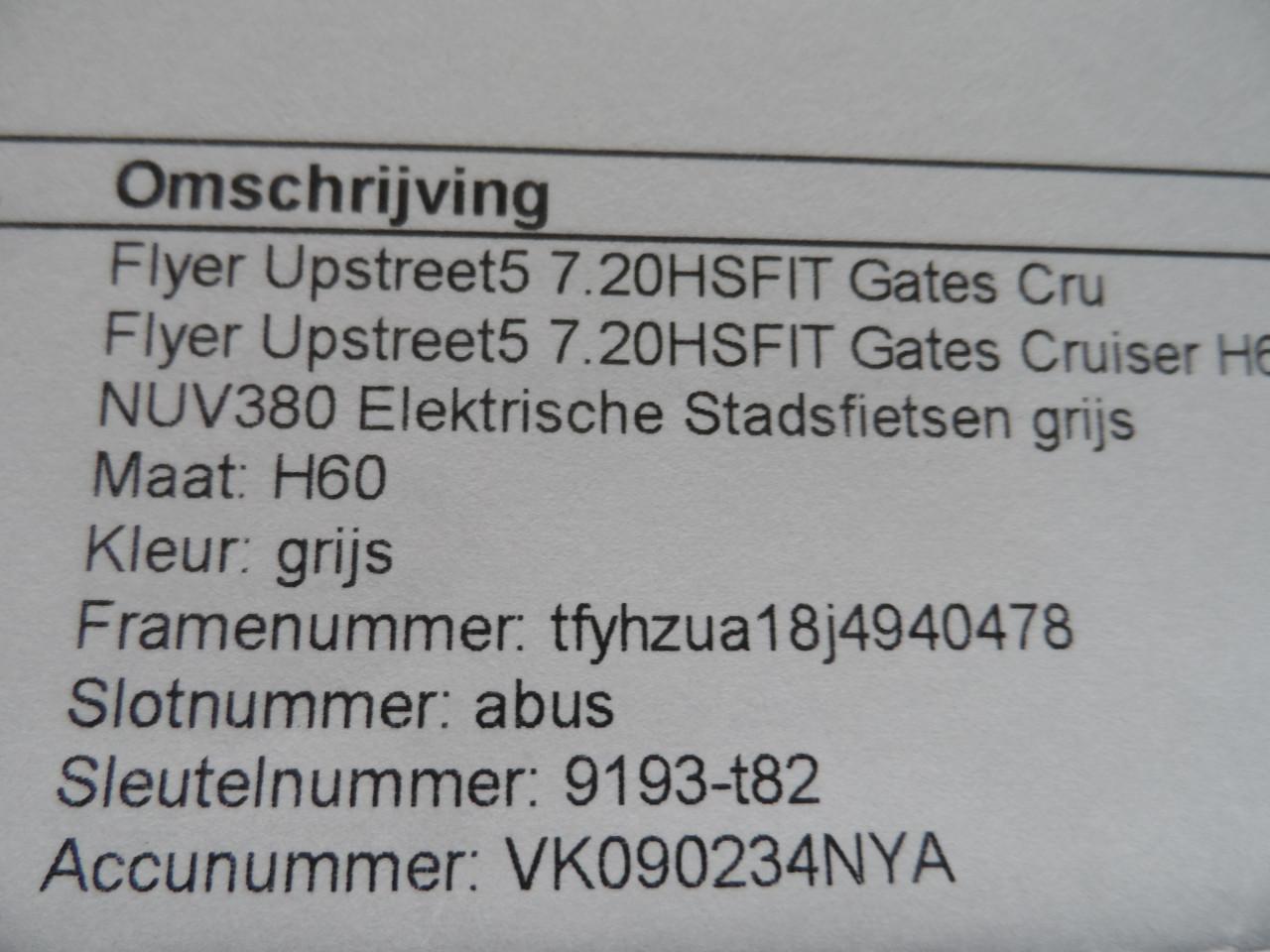 FLYER Upstreet 5 7.20 (45 km/u)