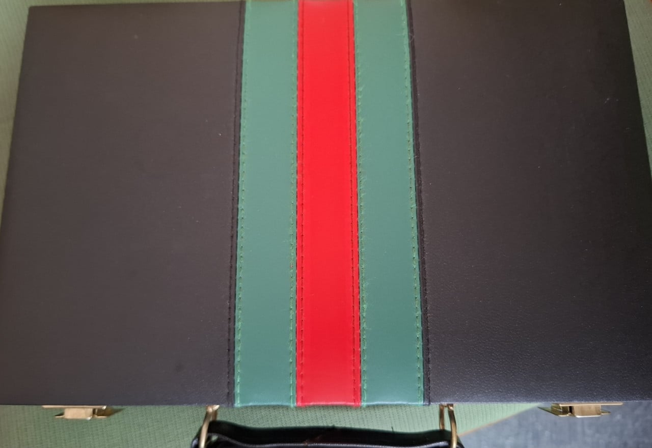 Backgammon reisset compleet in koffertje