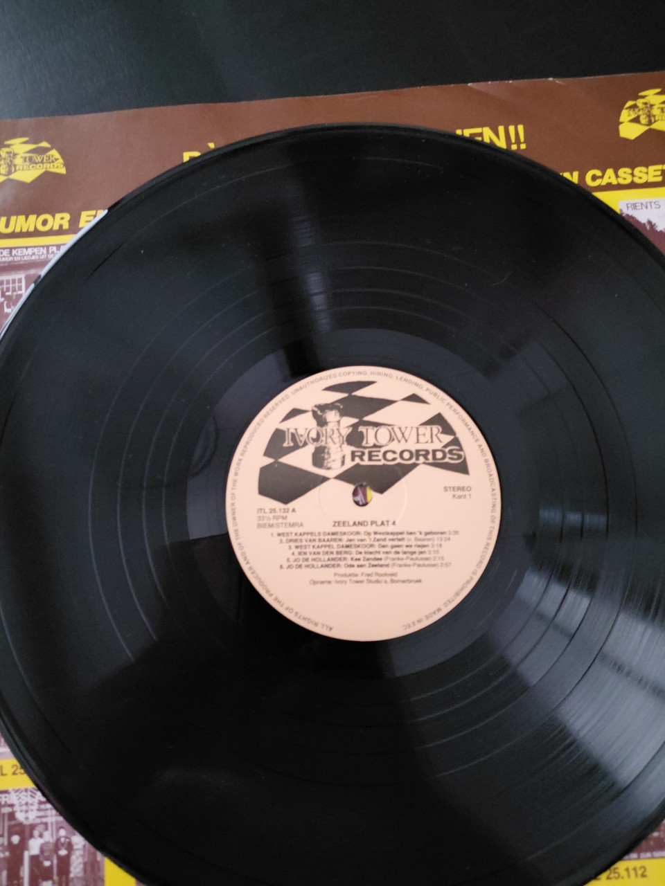 Zeeland plat 4 vinylplaat