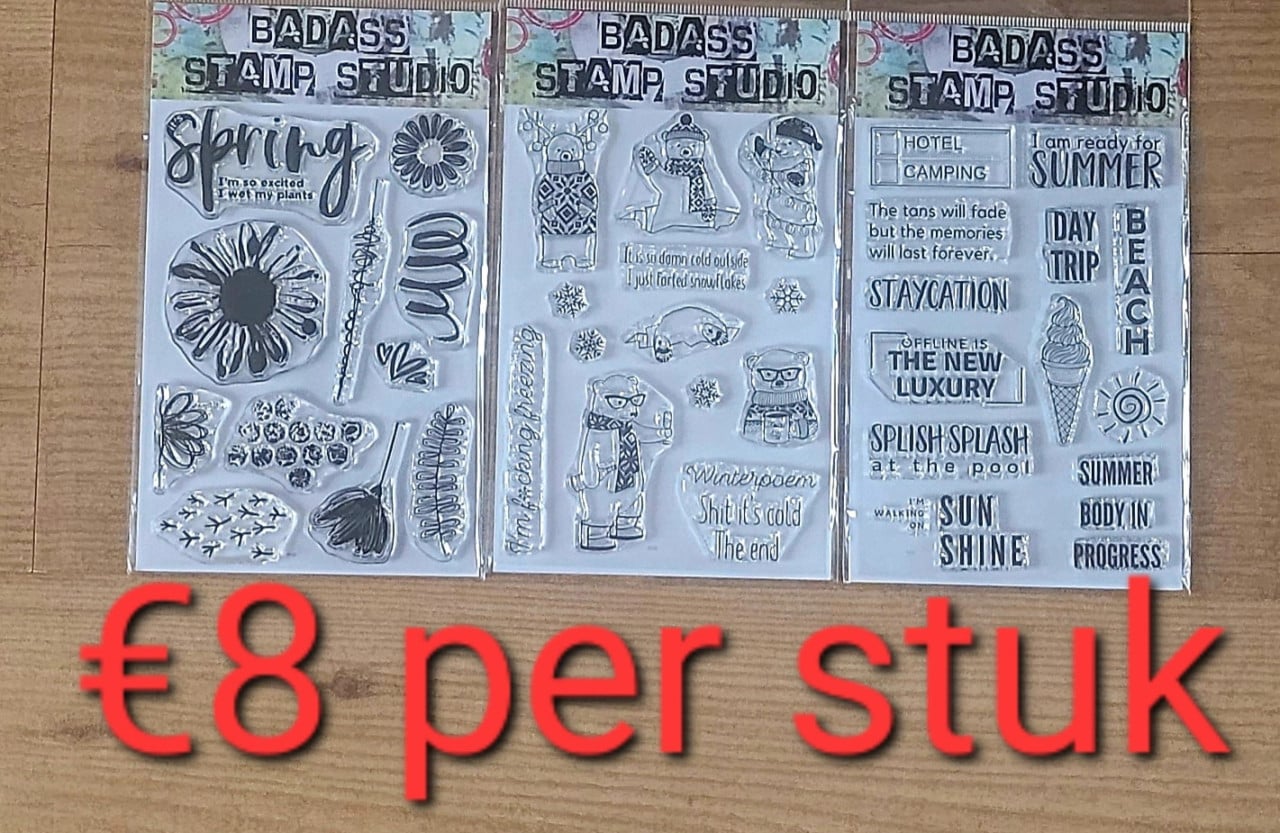 Sjabloon, stempels, Stencils   Vanaf € 0,50