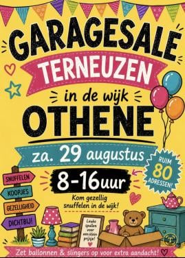 Garagesale Terneuzen, wijk Othene