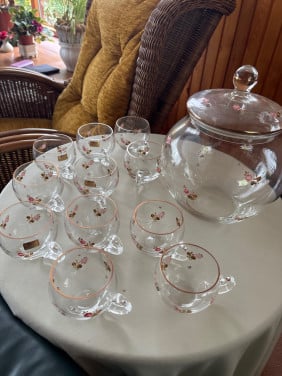 Bowl set van Joska Silberbeeg Crystal