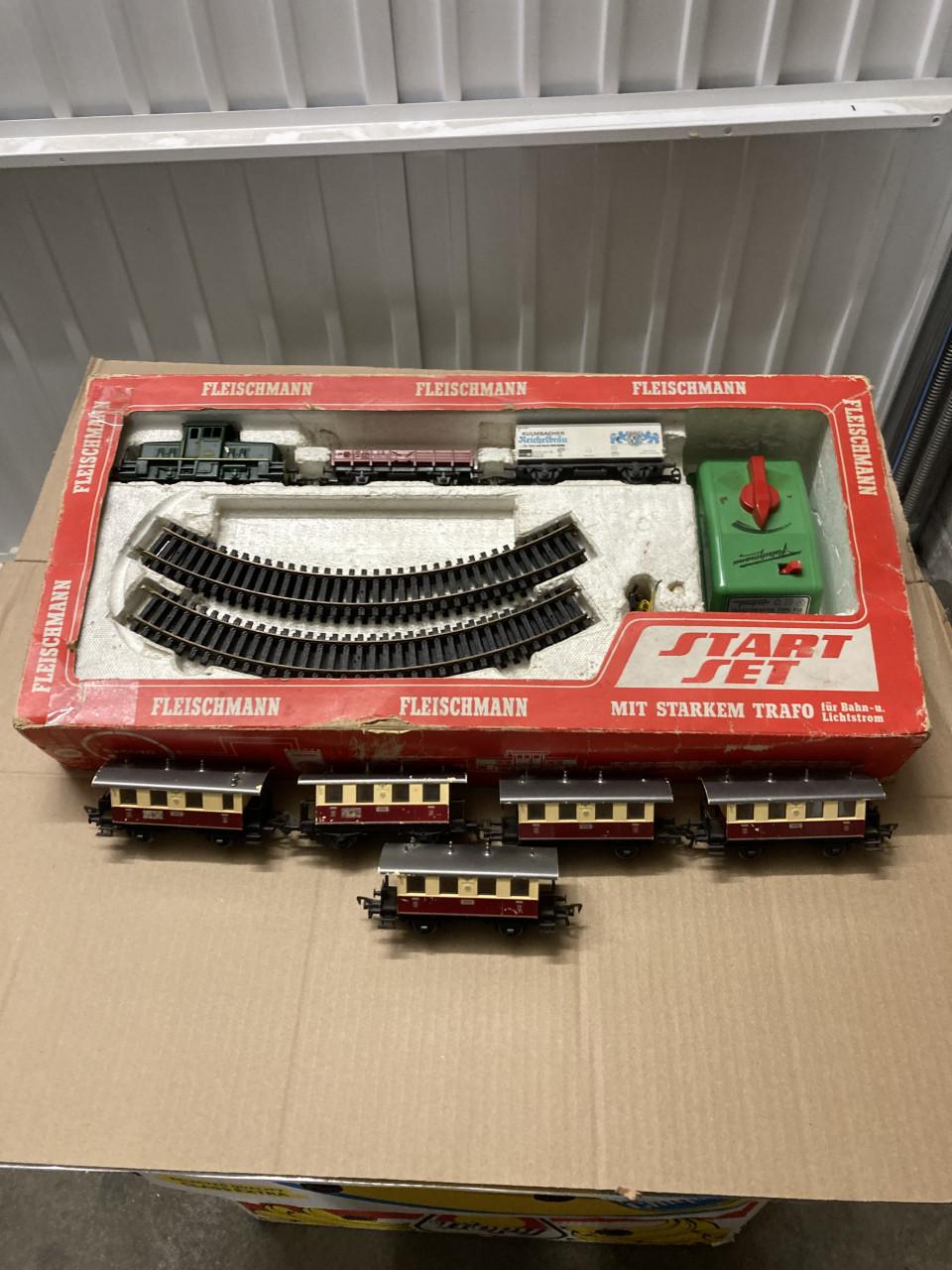 Fleischmann start en 3 uitbreidingsets en meer