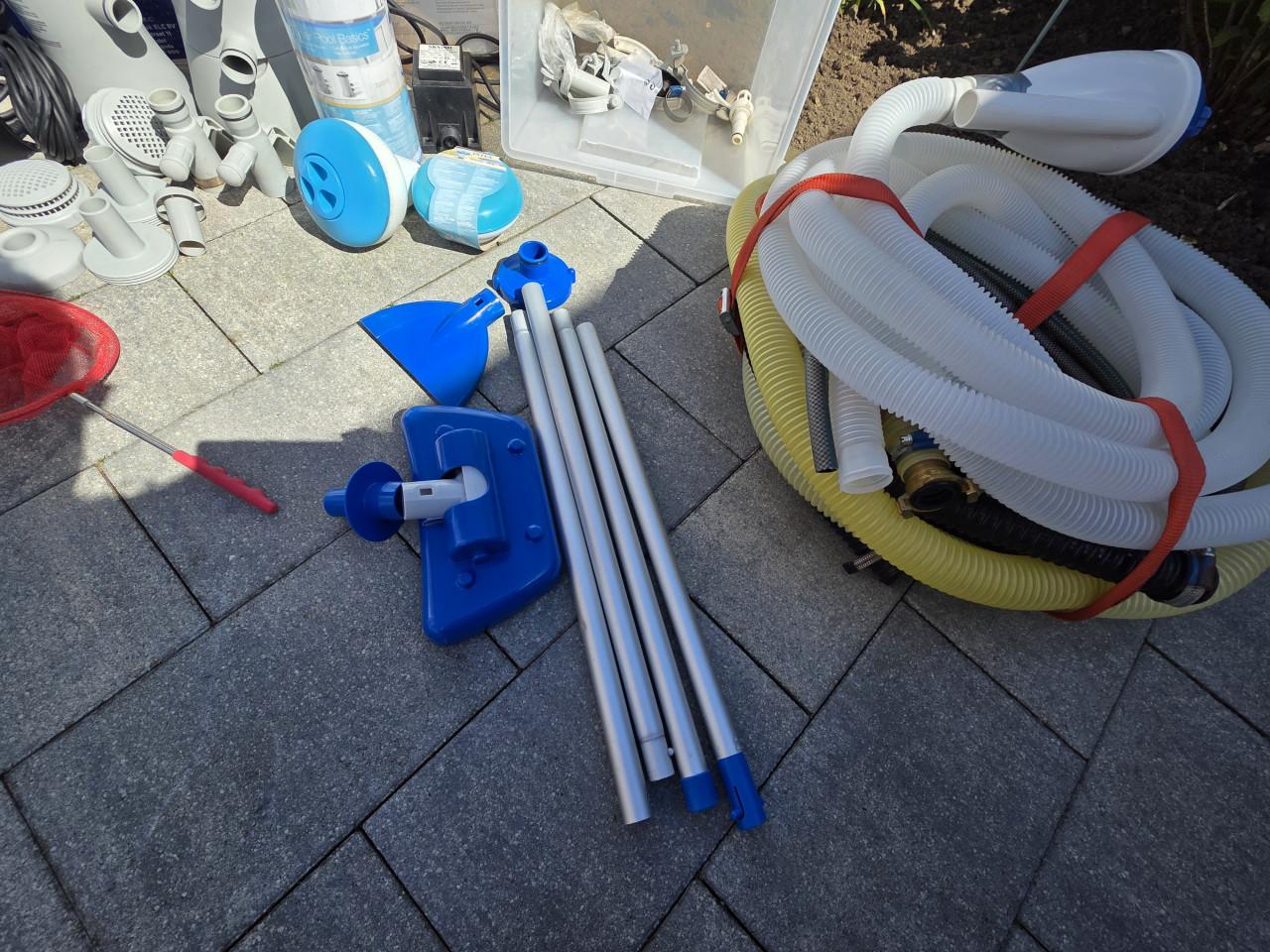 🌞 Zwembad met Complete Set – Direct klaar voor gebruik! 🏊‍♂️  T