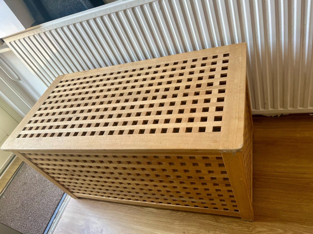 Deken kost of speelgoed kist hout
