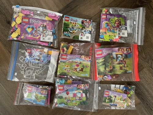 Vakantie koopje 9 setjes Friends Lego van €30 voor €10
