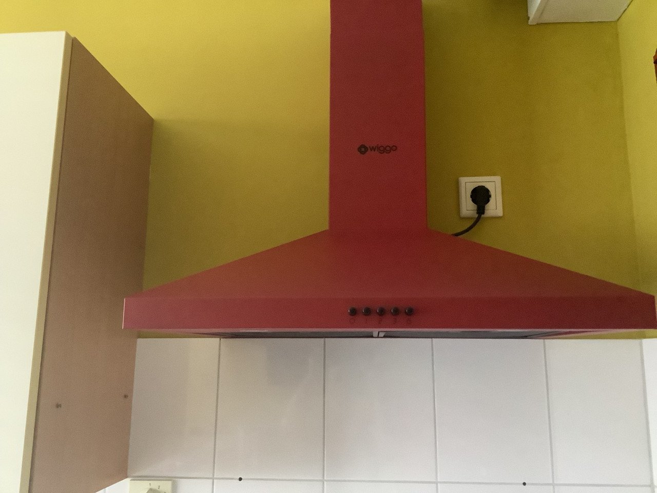 Gasfornuis en afzuigkap