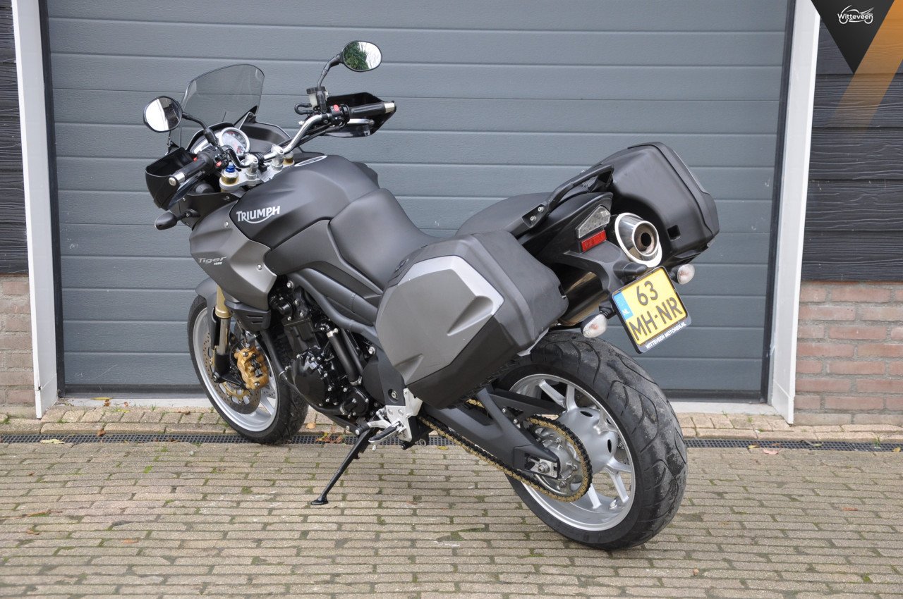 Triumph Tiger 1050 ABS Koffers en verlaagd