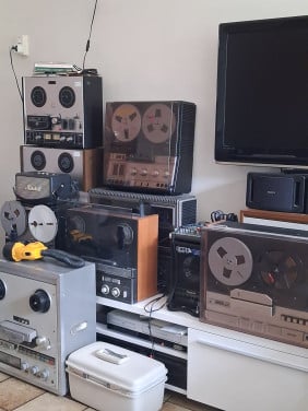 Oude bandrecorder