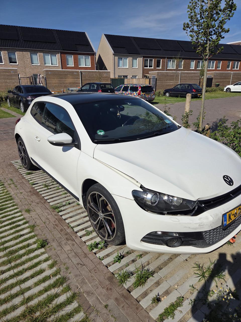 Volkswagen-Scirocco uit 2009 (Schade autol