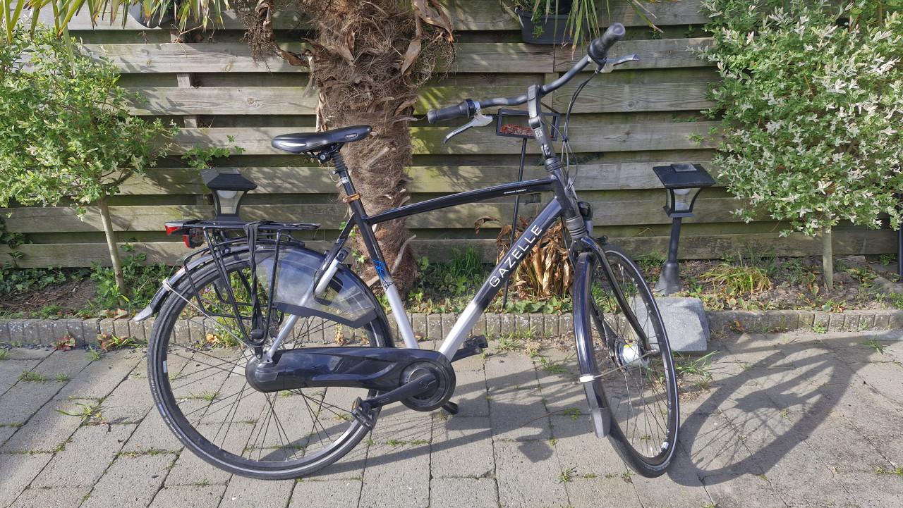 Herenfiets,  gazelle chamonix