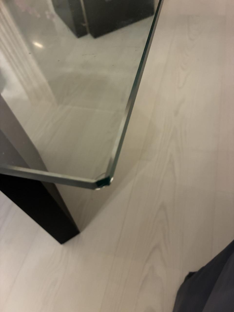 Retro glazen IKEA salontafel