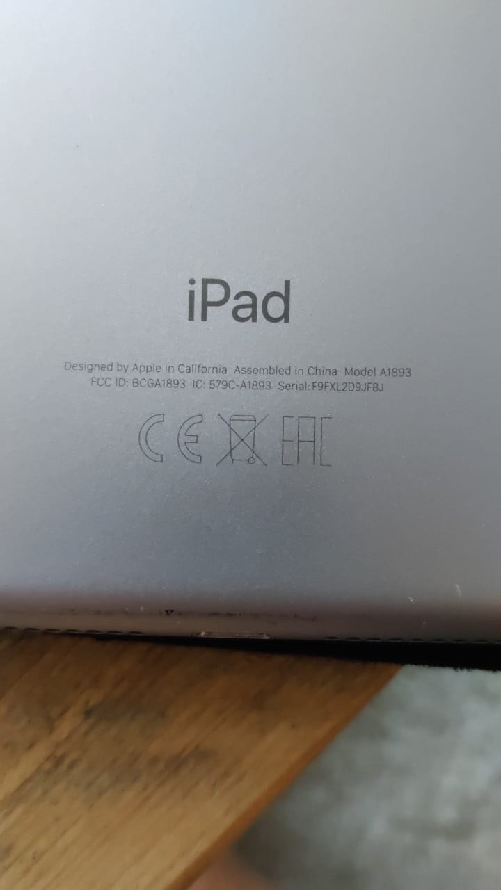 Ipad kapot scherm