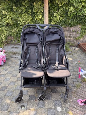 Dubbele buggy Bannini