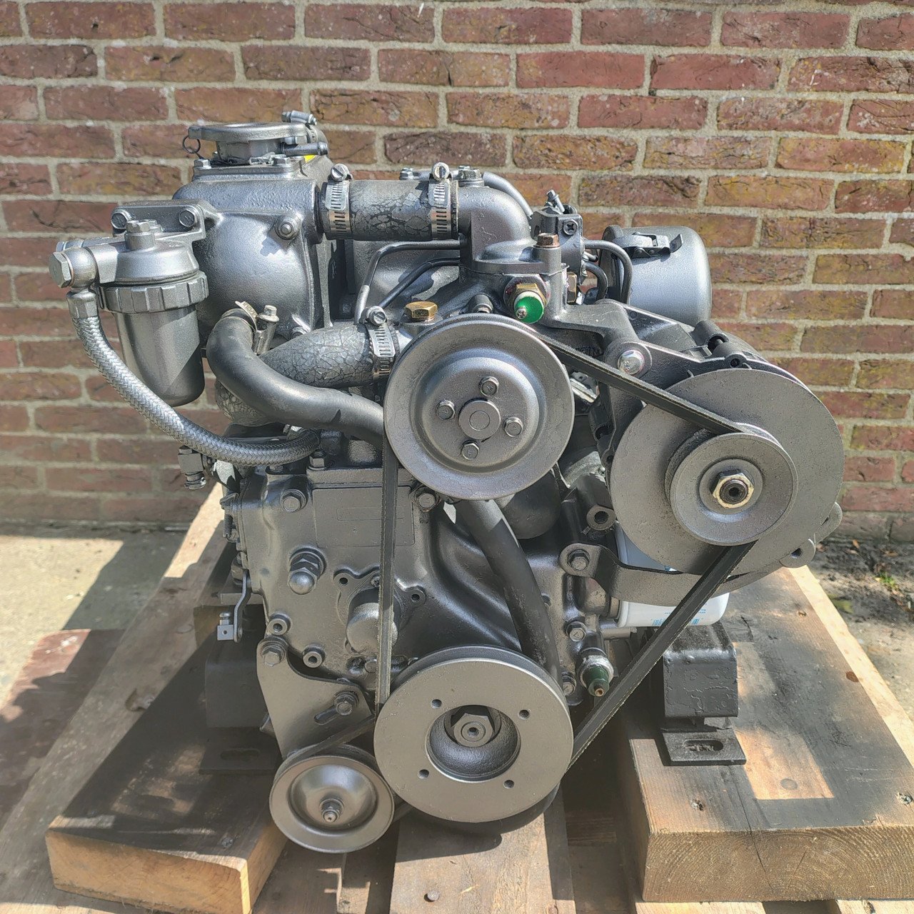 Yanmar 2GM20F dieselmotor 16 pk- loopt perfect, compleet & direct inzetbaar
