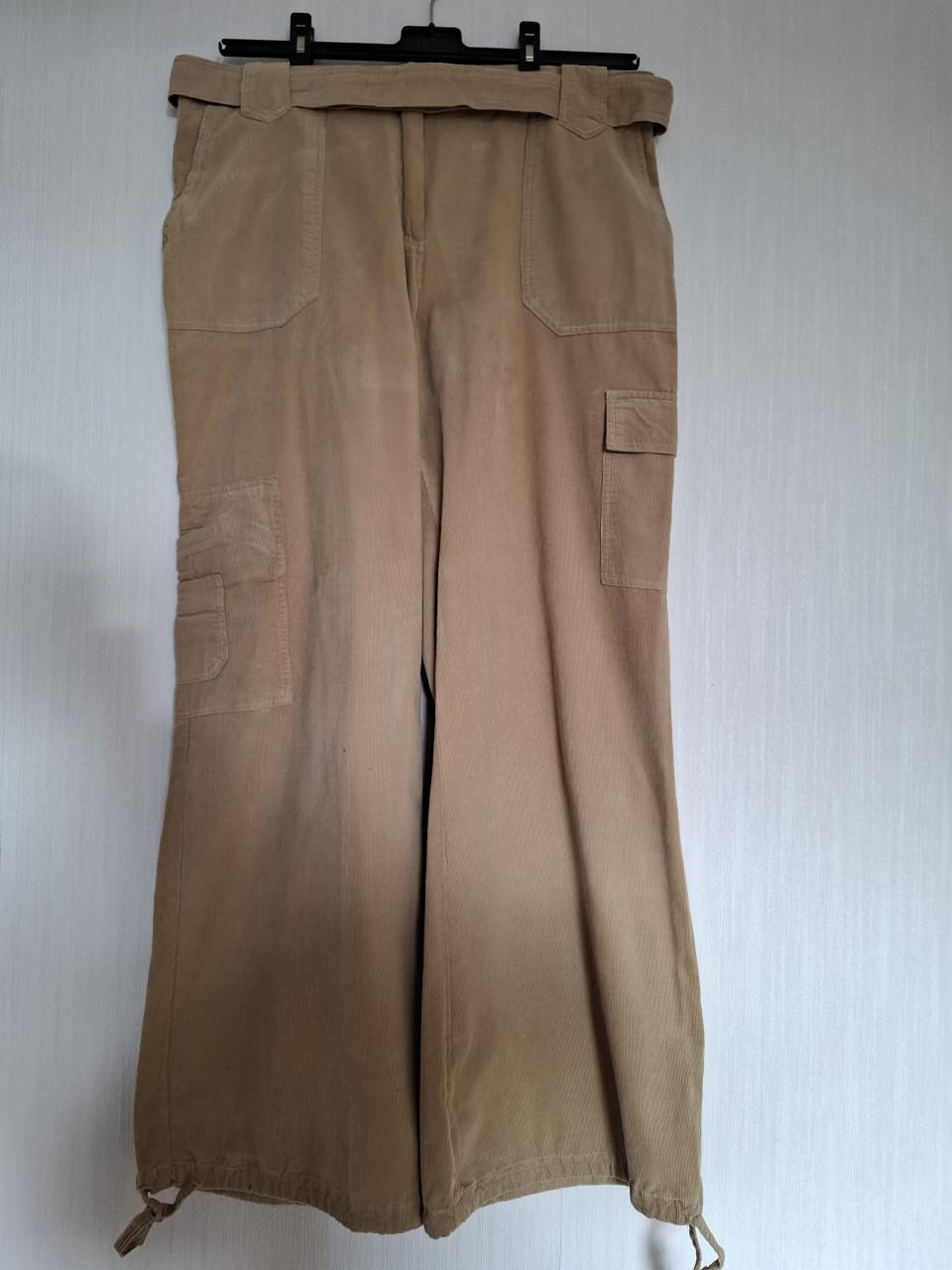Casual collection broek ribfluweel. Camel. Maat 44. Nieuw.