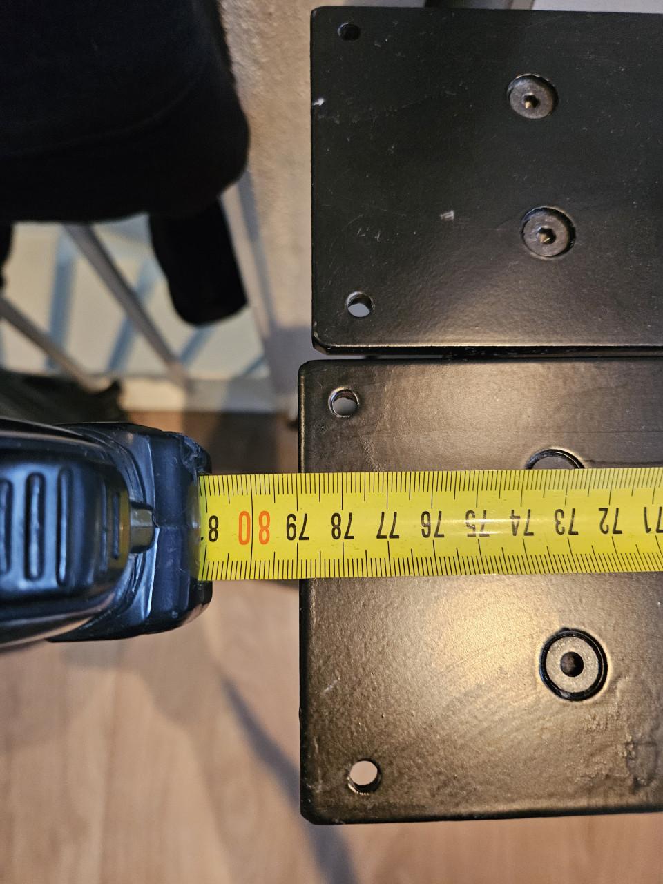 Industriële poten voor bureau of tafel