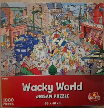 Wacky world puzzel Parijs