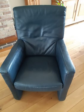 Blauwe Fauteuil