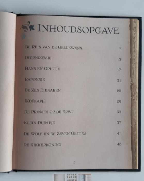 Efteling sprookjesboek, decemberzegels uitgave PostNl