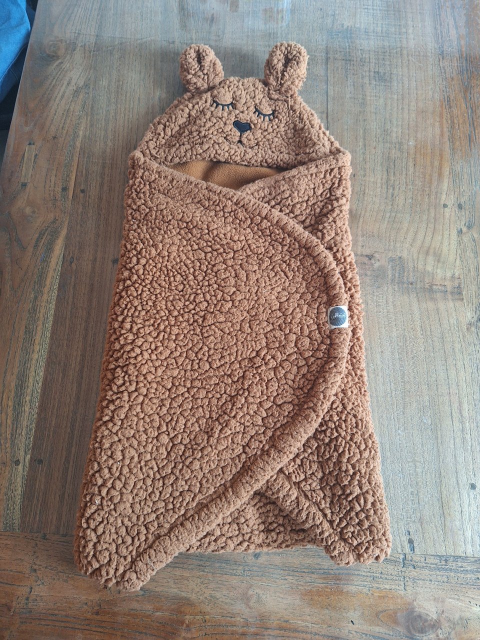 Teddy wikkeldeken van Jollein