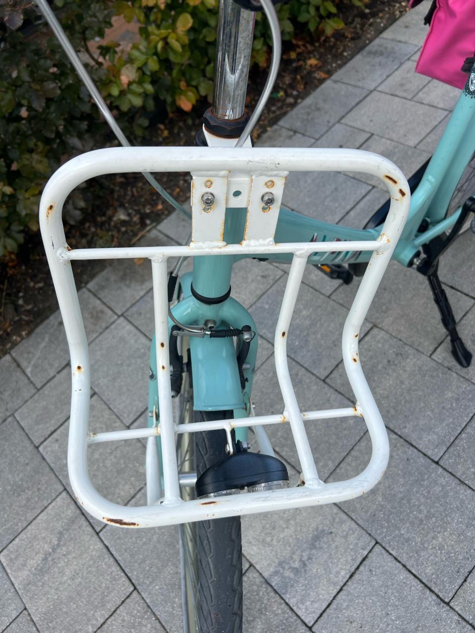 Alpina Kinderfiets 26 inch met voordrager en fietstassen
