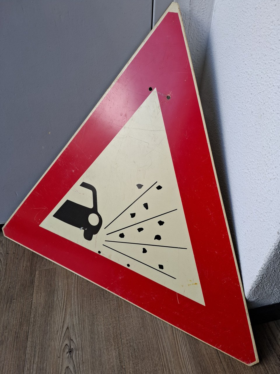 Kunststof verkeersbord