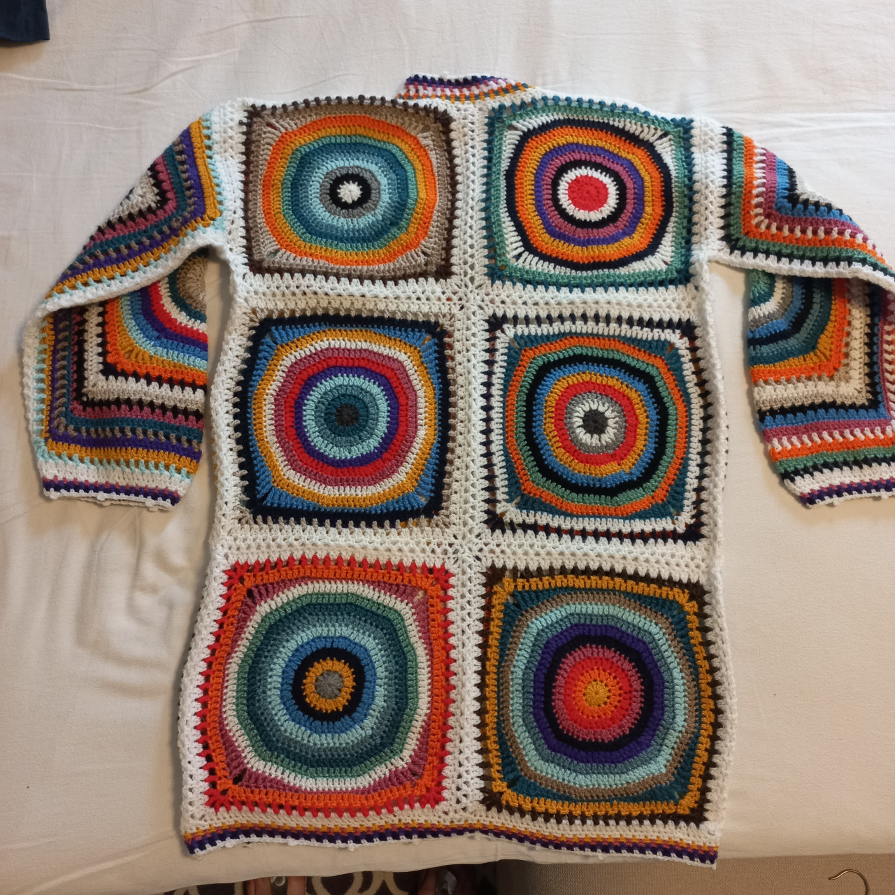 Vrolijk gekleurd vest