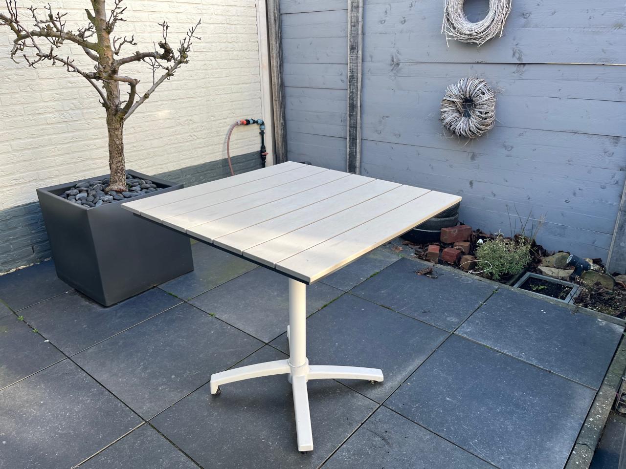 Bellagio terras/balkon klaptafel 4 zitplaatsen