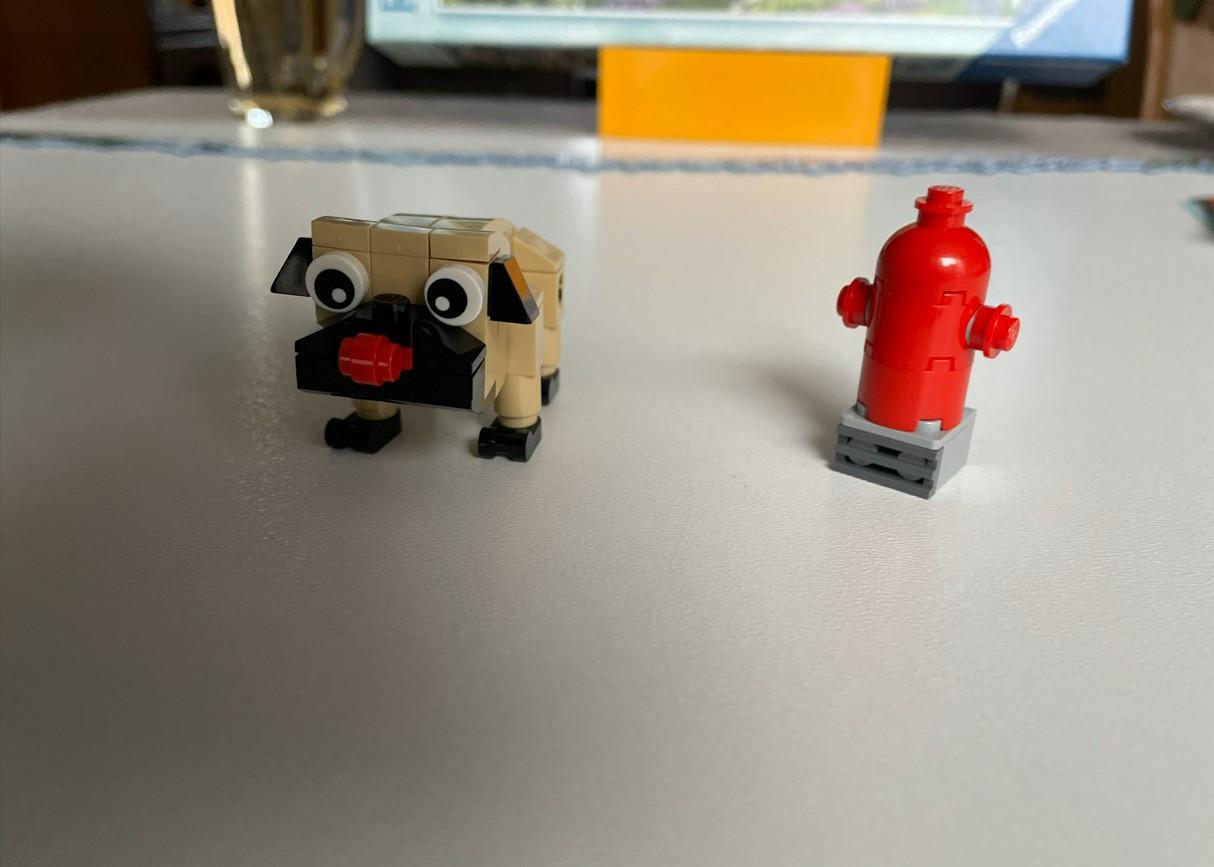 Lego Creator: Schattige mopshond 30542