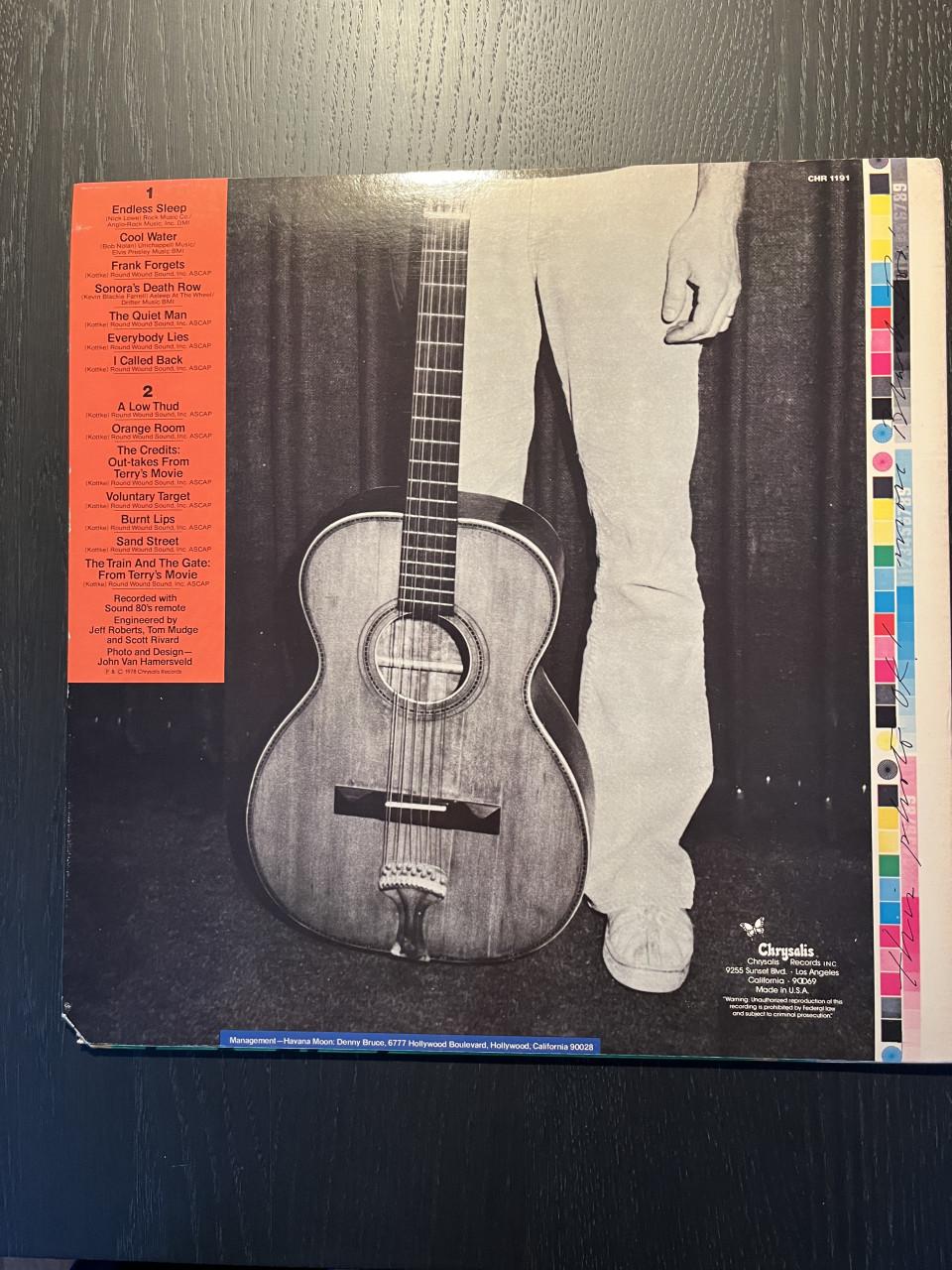 LP Leo Kottke, titel 'Burnt Lips' (vinyl)