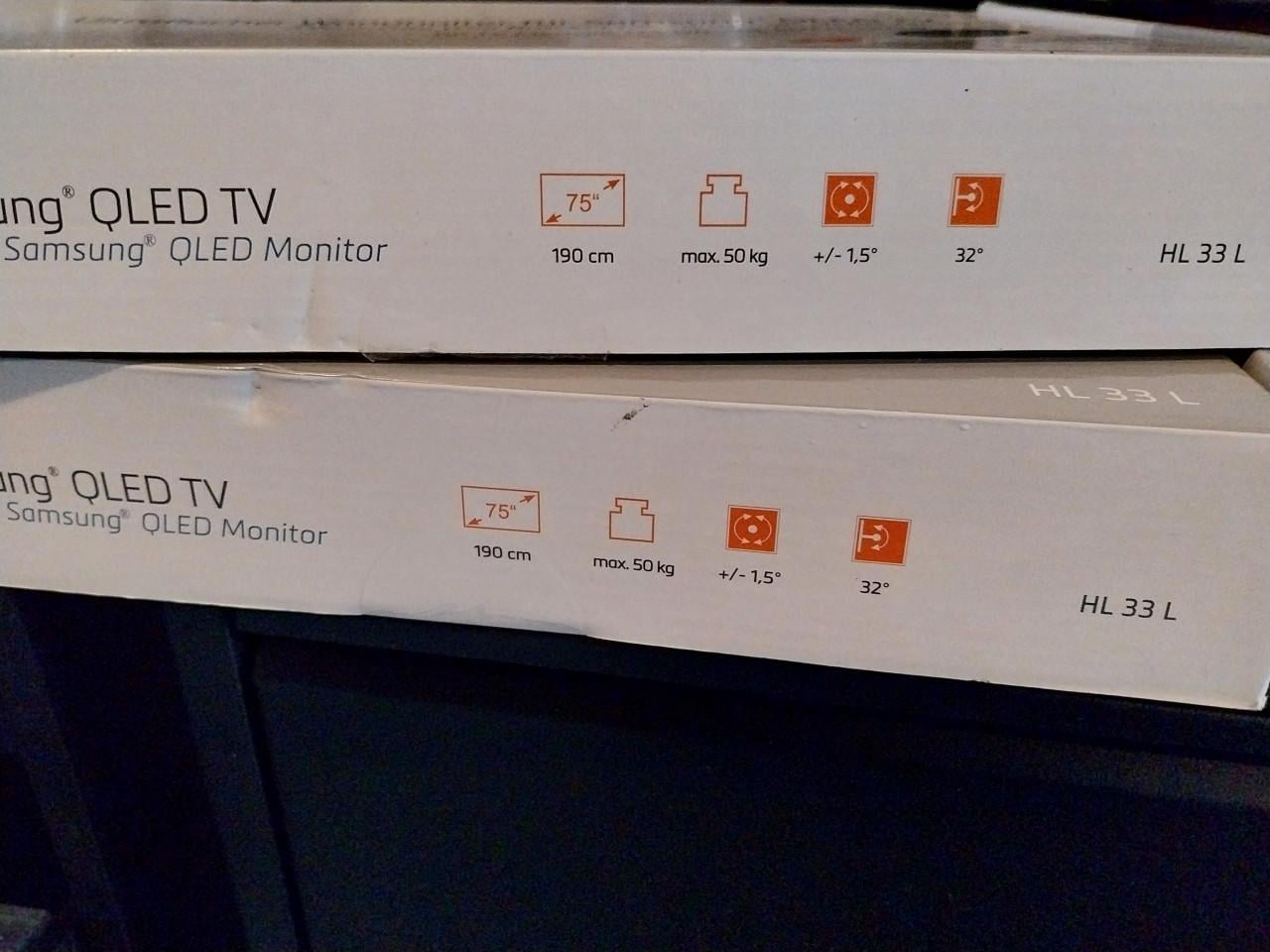 Wandhouder voor Samsung QLED televisie