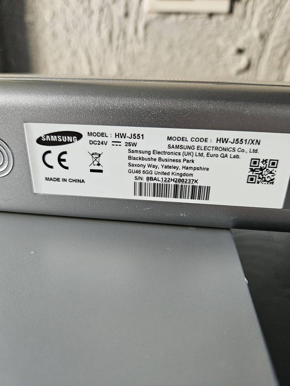 Leuke werkende Samsung Soundbar met Subwoofer (PS-WJ551)
