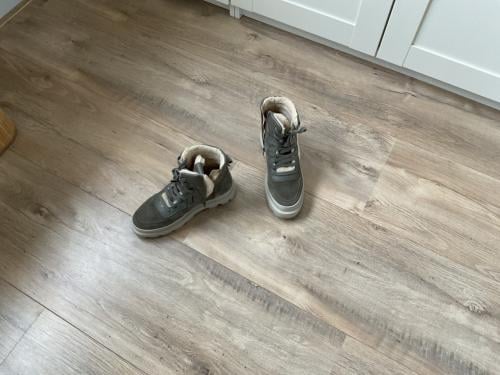 Winter boots maat 39 nubik met bont voering